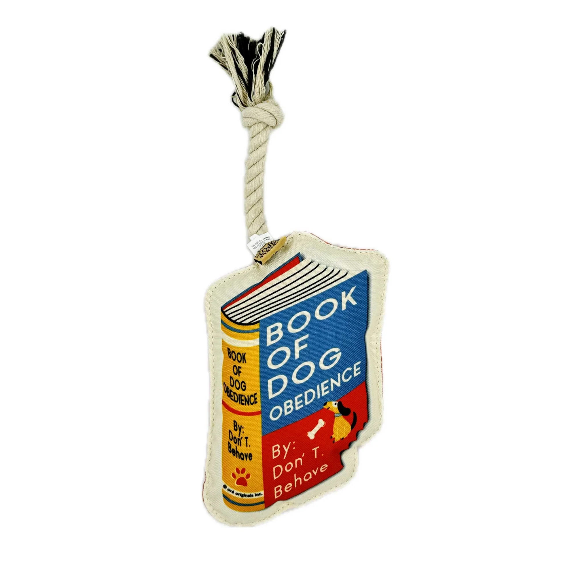 Rope Dog Toy - Book of Dog Obedience