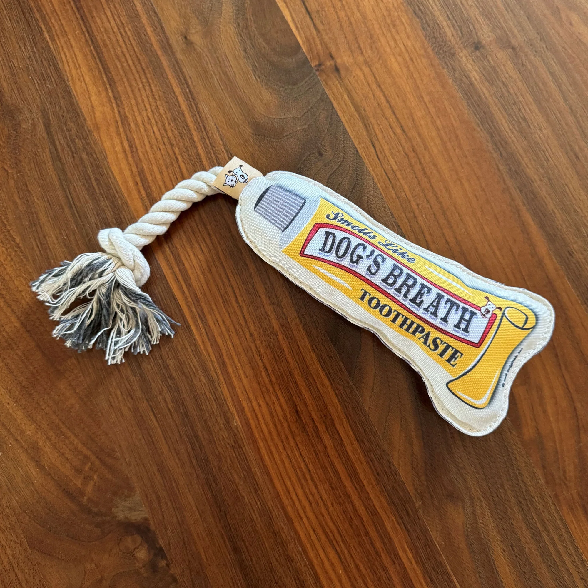 Rope Dog Toy - Smells Like Dog's Breath