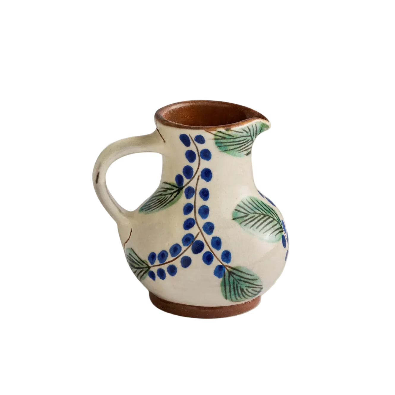 Ceramic Dotty Vine Cream Jug