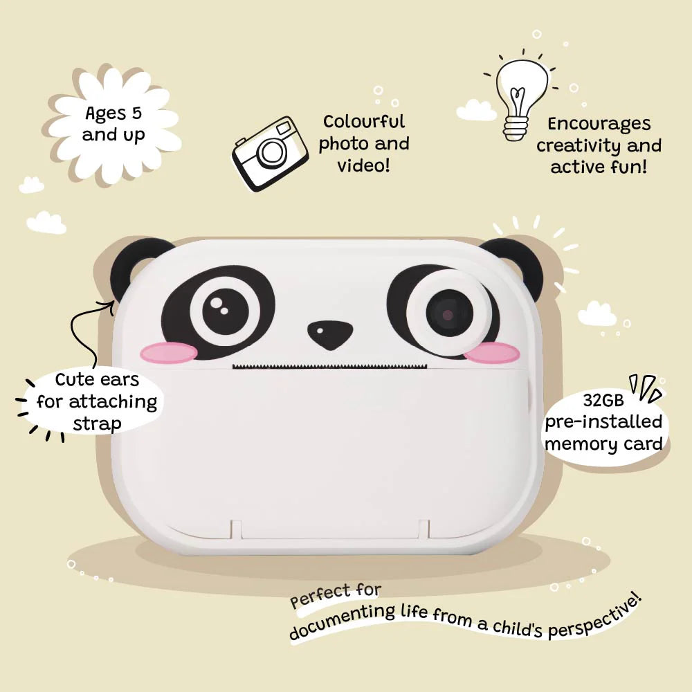 Panda Instant Print Digital Camera
