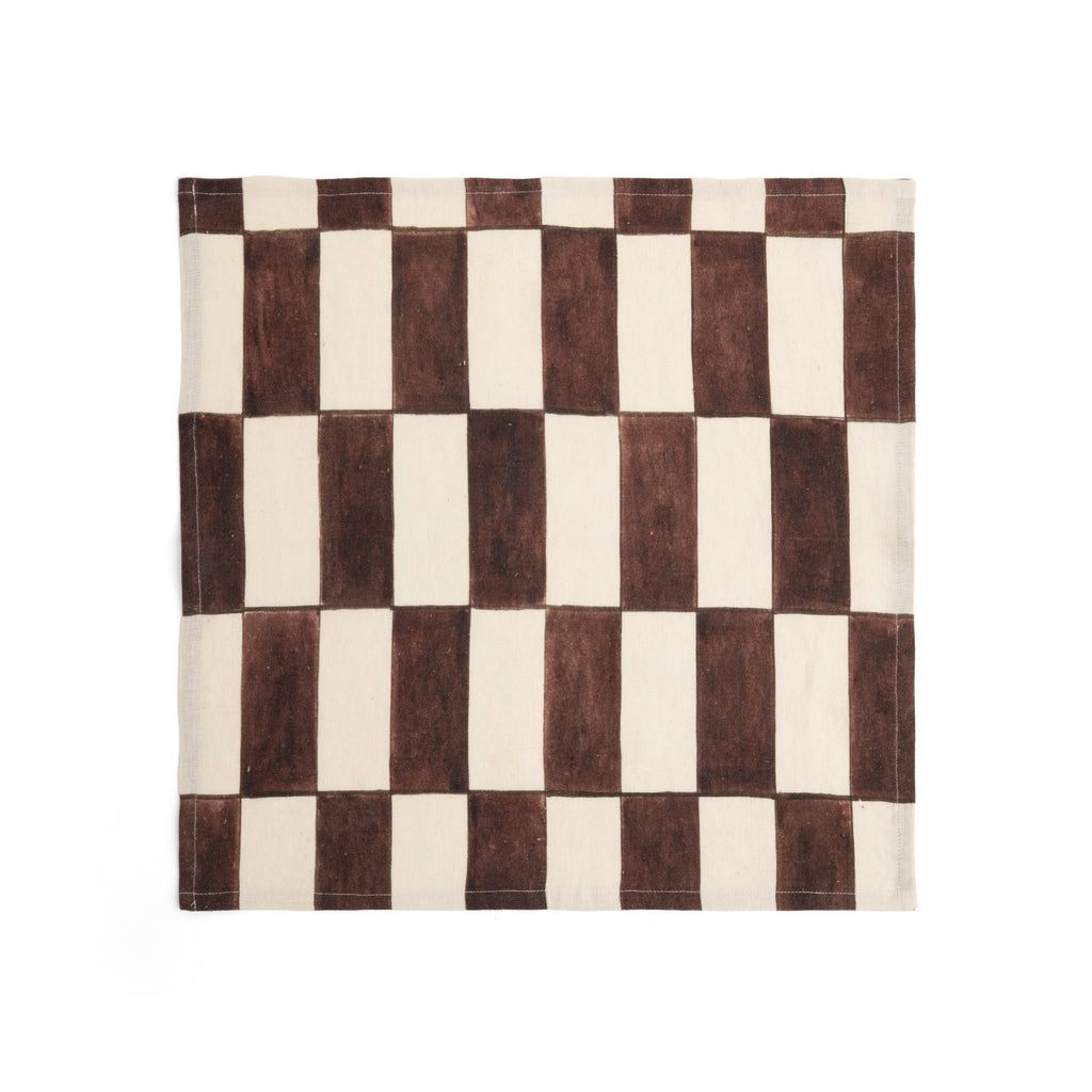 Napkin With Brick Pattern