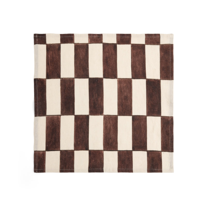 Napkin With Brick Pattern