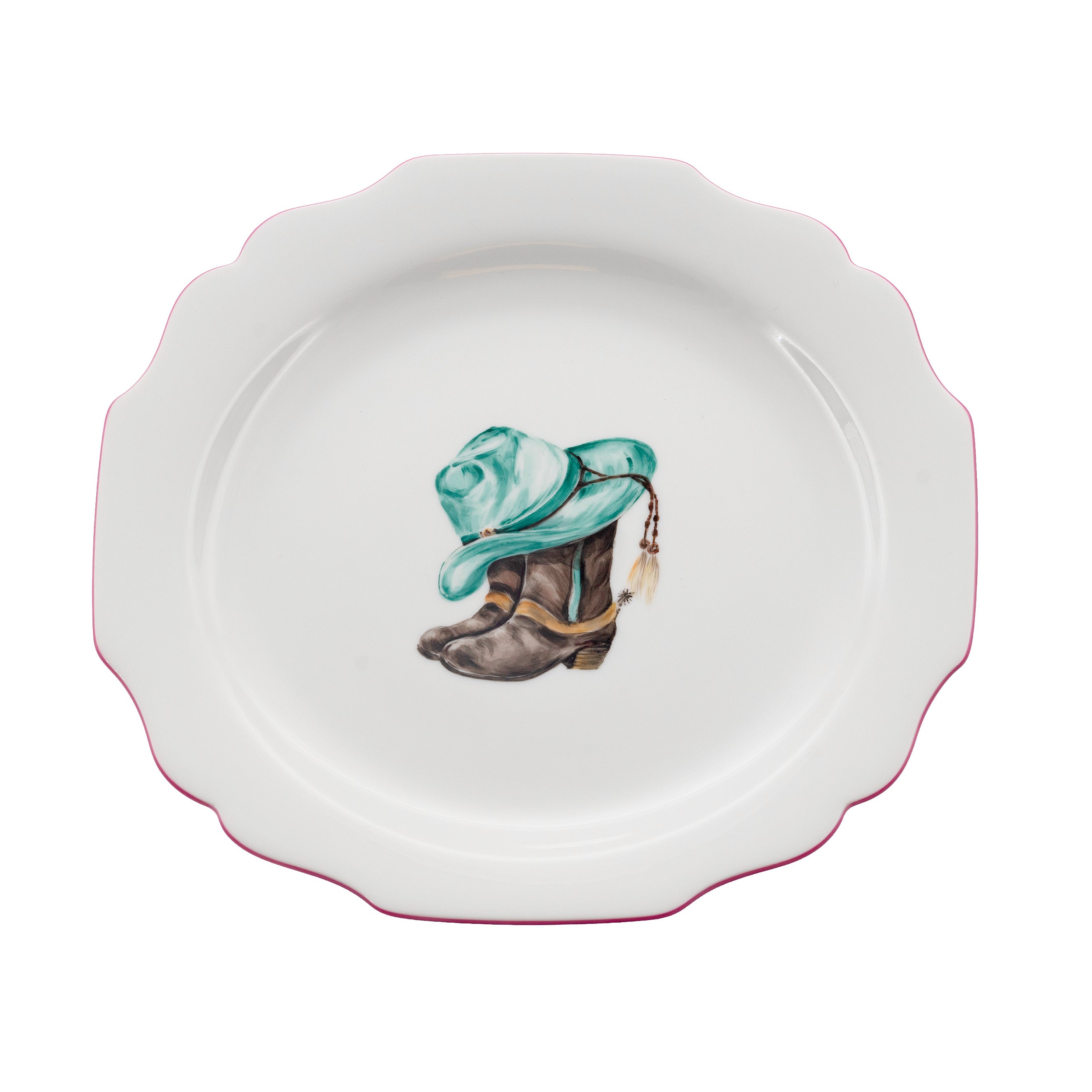 fête Exclusive Cowboy Starter Plate