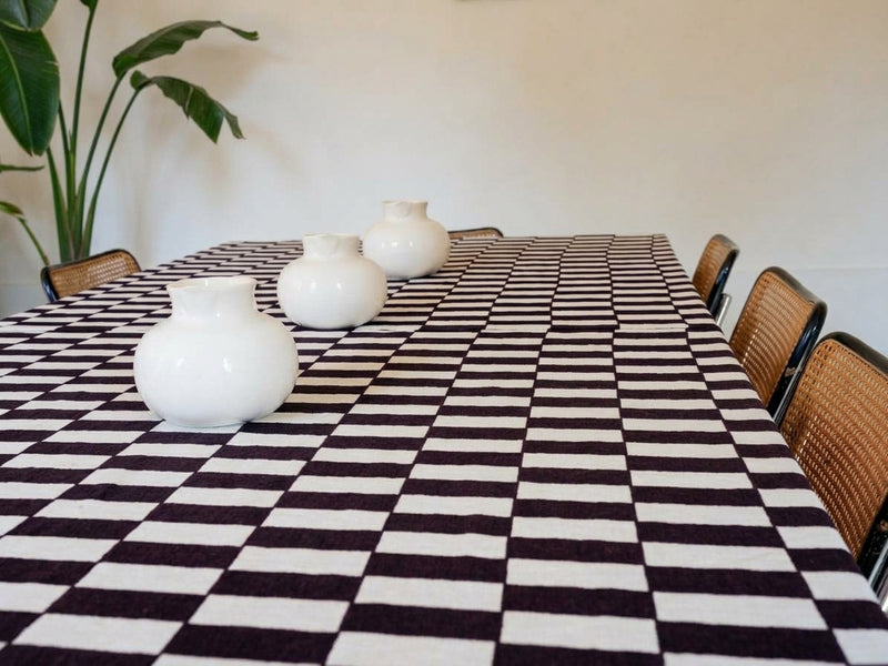 Tablecloth With Brick Pattern