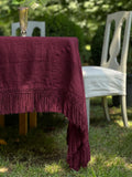 Tablecloth With Extra Long Fringes